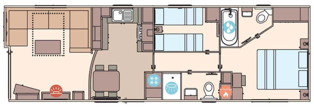 Tattershall Lakes 6 Berth With Bath المظهر الخارجي الصورة